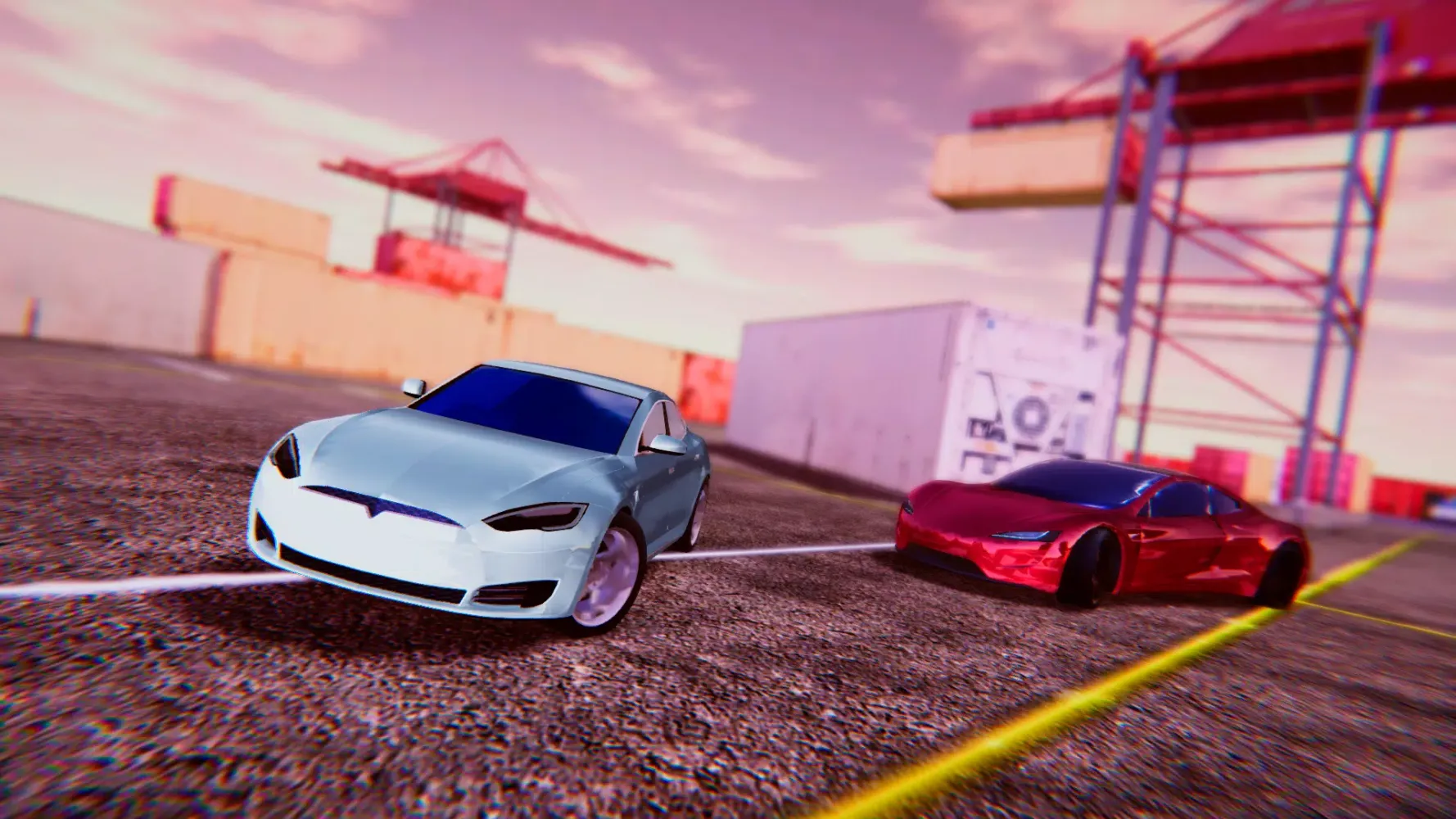 Electric Car Simulator: Tesla Screenshots