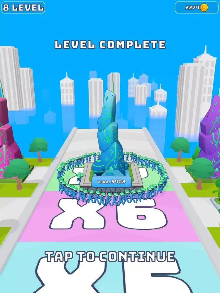 Tangkapan layar House Evolution Master iPad 