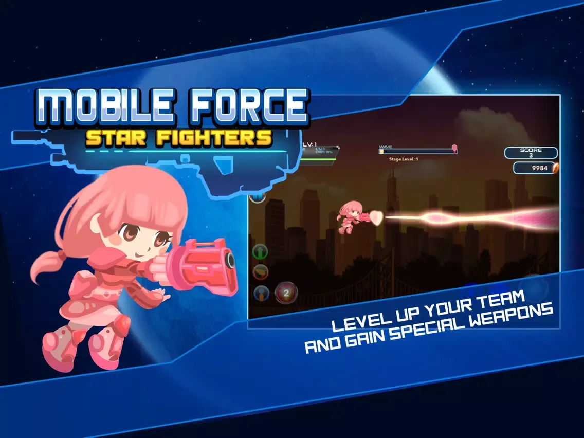 Mobile Force: Star Fighters iPad  Screenshots