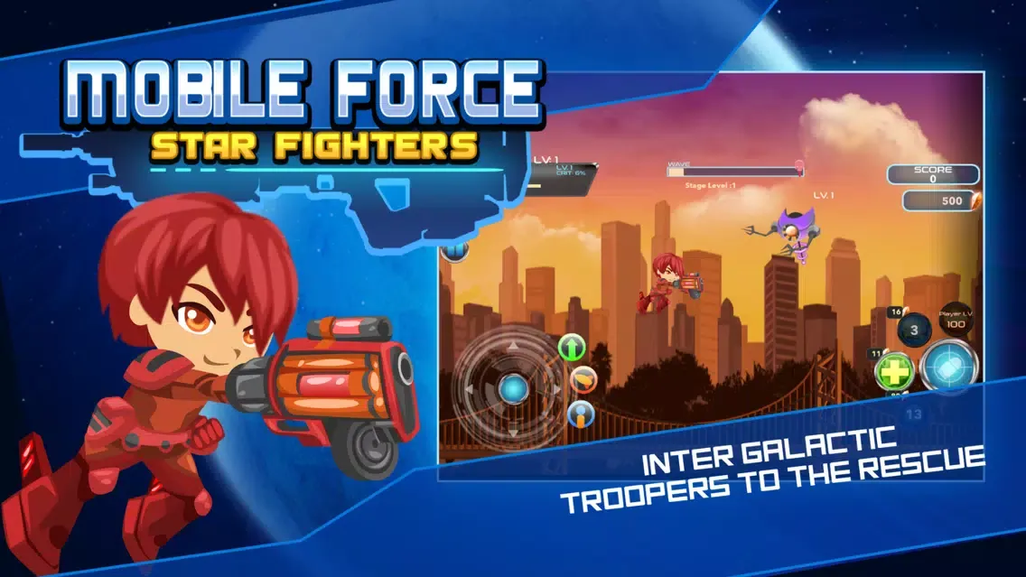 Mobile Force: Star Fighters Screenshots