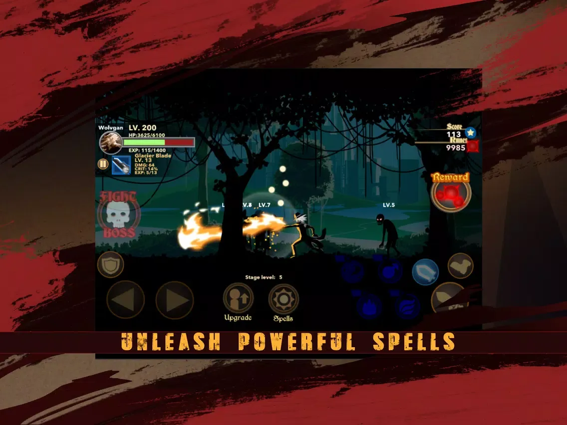 Shadow Blade Warrior iPad  Screenshots