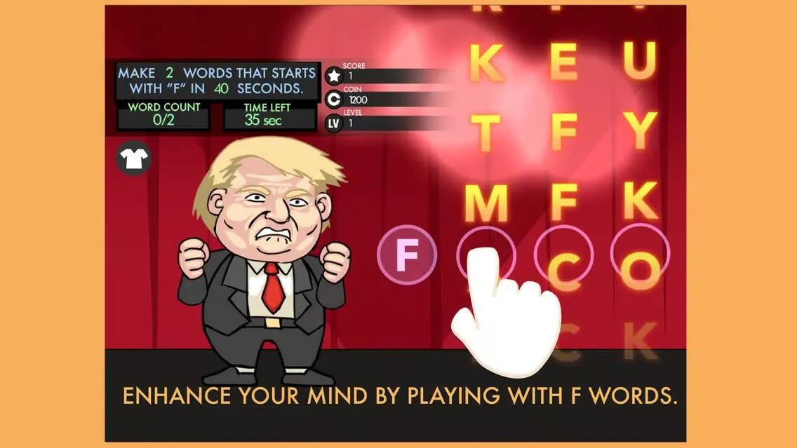 The F Word: Donald Trump Game Screenshots