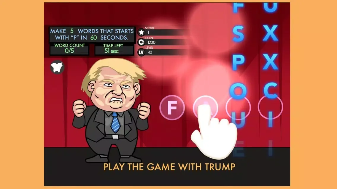 The F Word: Donald Trump Game Screenshots