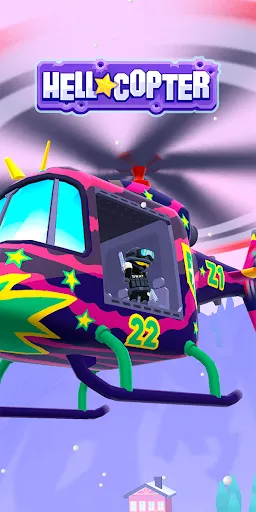 Tangkapan skrin HellCopter