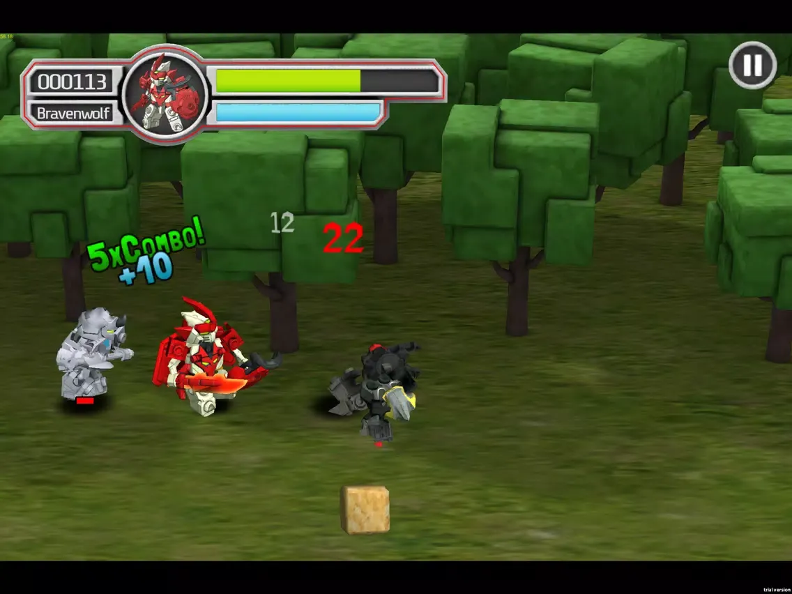 Tenkai Knights Battle for Quarton iPad  سکرین شاٹس