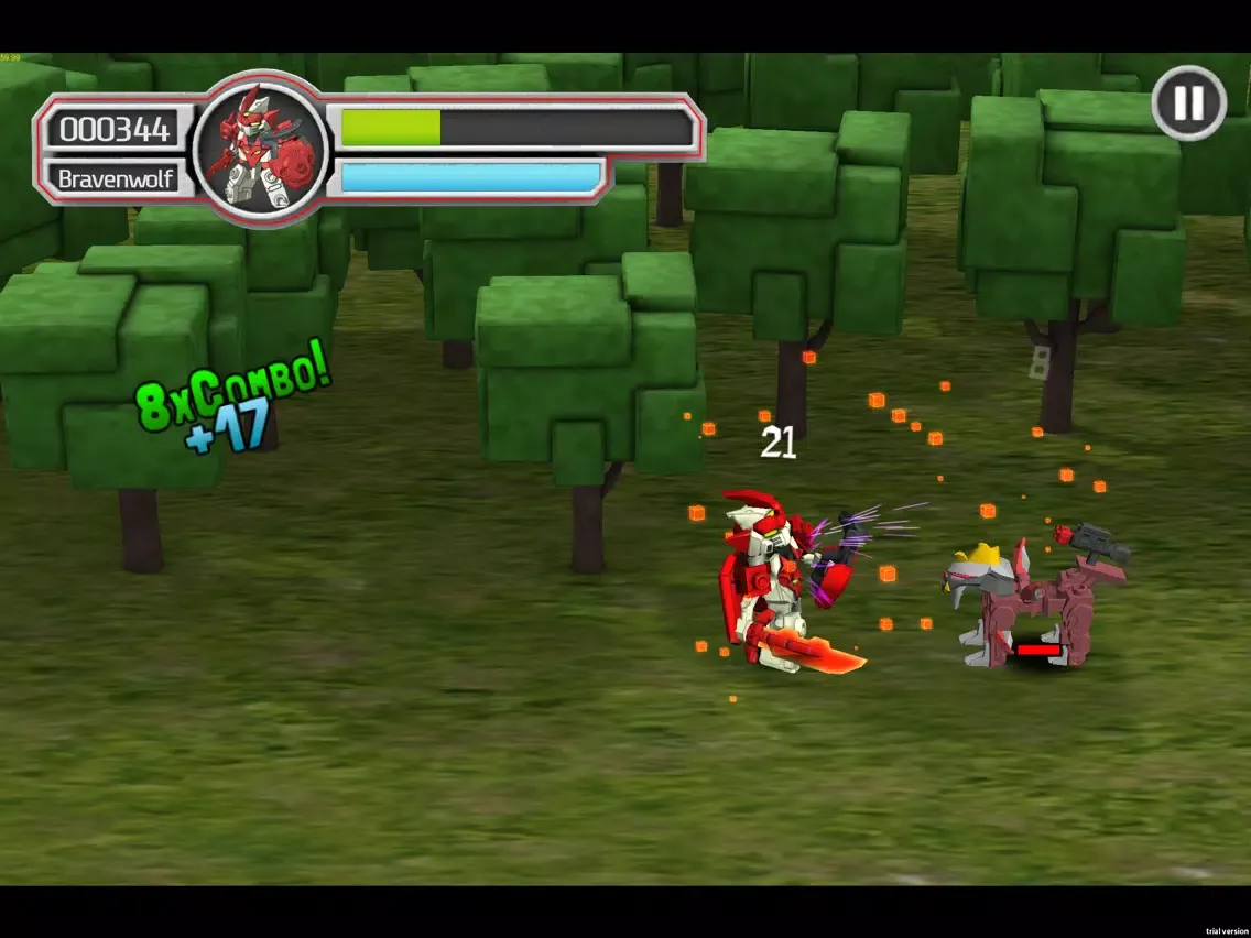 Tenkai Knights Battle for Quarton iPad  سکرین شاٹس