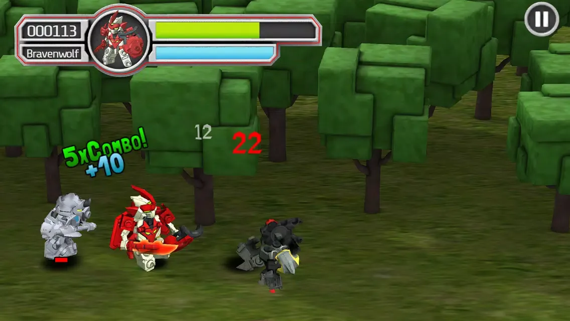 Tenkai Knights Battle for Quarton سکرین شاٹس