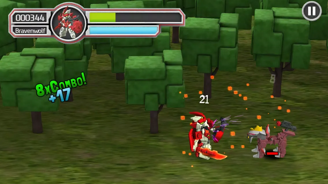 Tenkai Knights Battle for Quarton سکرین شاٹس