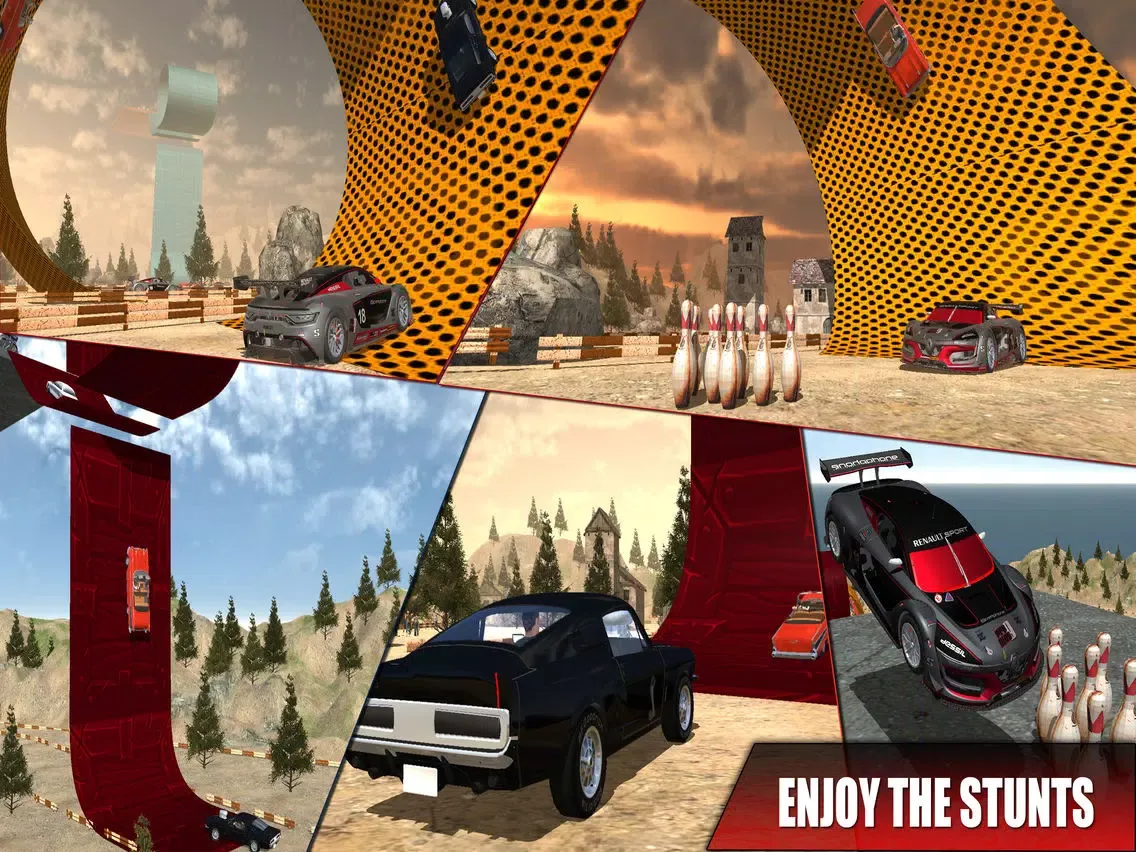 Screenshot di Bowling King Extreme Stunt Car iPad 