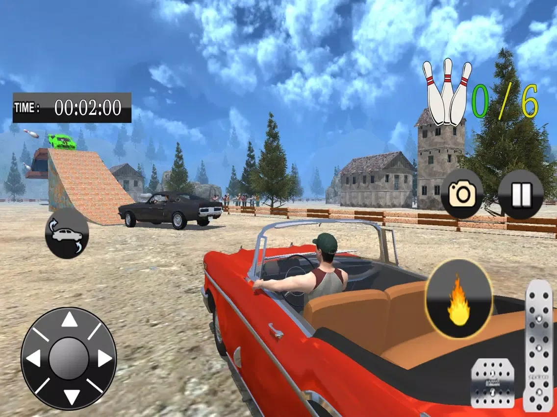 Screenshot di Bowling King Extreme Stunt Car iPad 