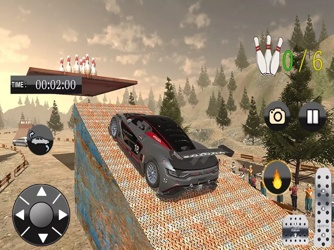Screenshot di Bowling King Extreme Stunt Car iPad 