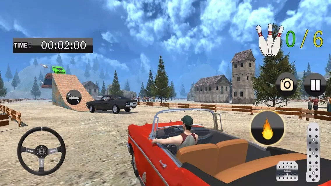 Screenshot di Bowling King Extreme Stunt Car