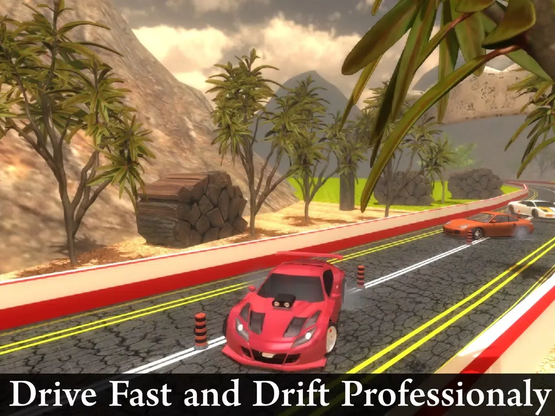 تصاویر Free Real Drift Racing Cars: Dirt Road Racer iPad 