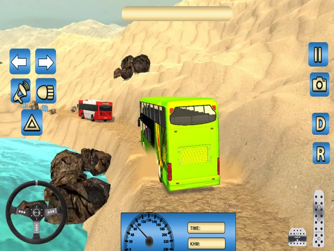 Offroad Desert Bus Simulator iPad  Screenshots