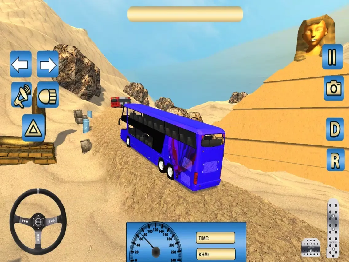 Offroad Desert Bus Simulator iPad  Screenshots