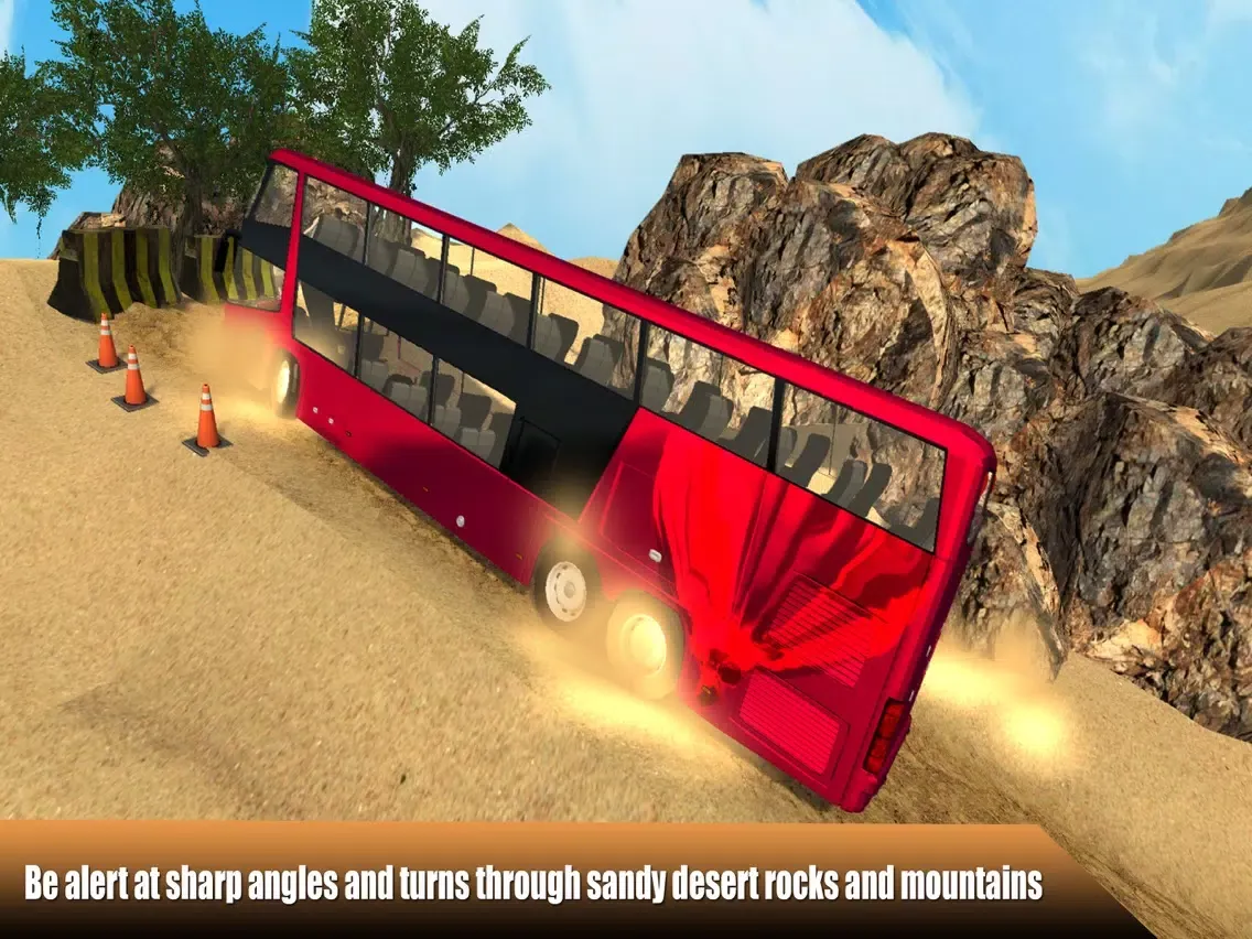 Offroad Desert Bus Simulator iPad  Screenshots