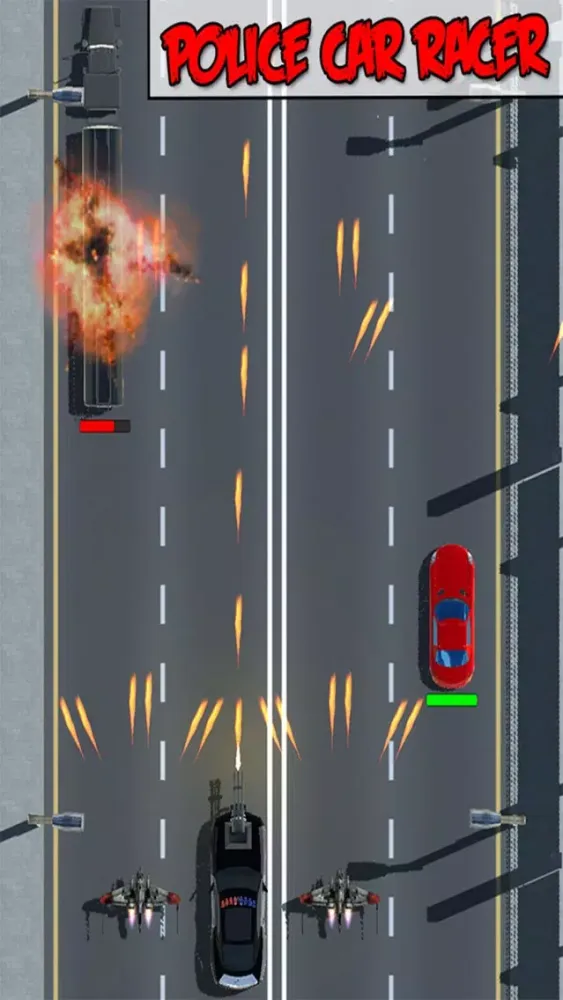 Police Car Racer 3D Racing স্ক্রিনশট