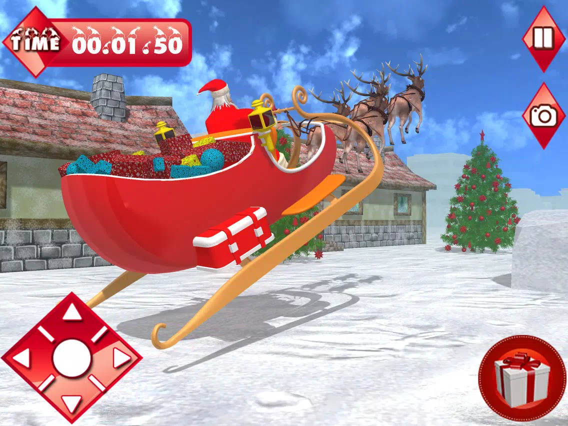 Santa Racing Snow Adventures iPad  স্ক্রিনশট