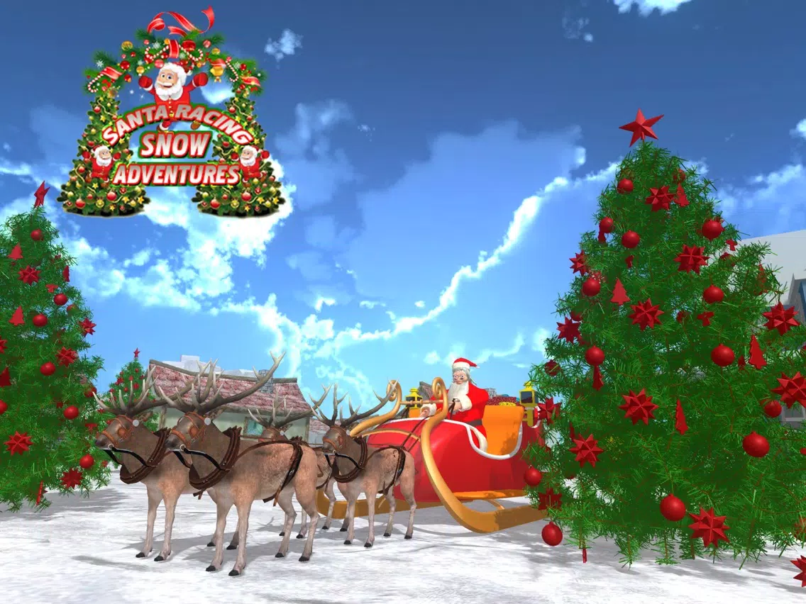 Santa Racing Snow Adventures iPad  স্ক্রিনশট