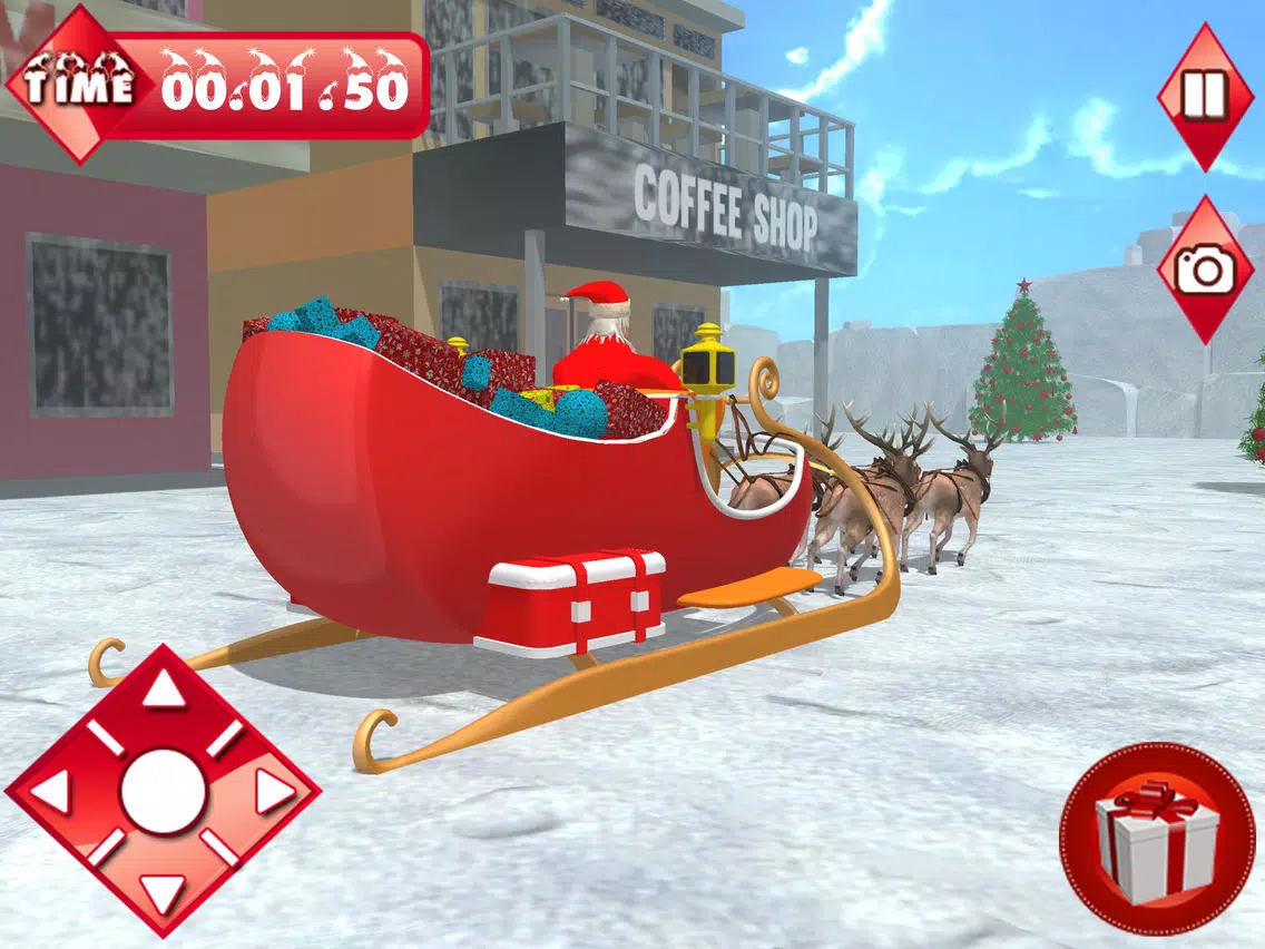 Santa Racing Snow Adventures iPad  স্ক্রিনশট