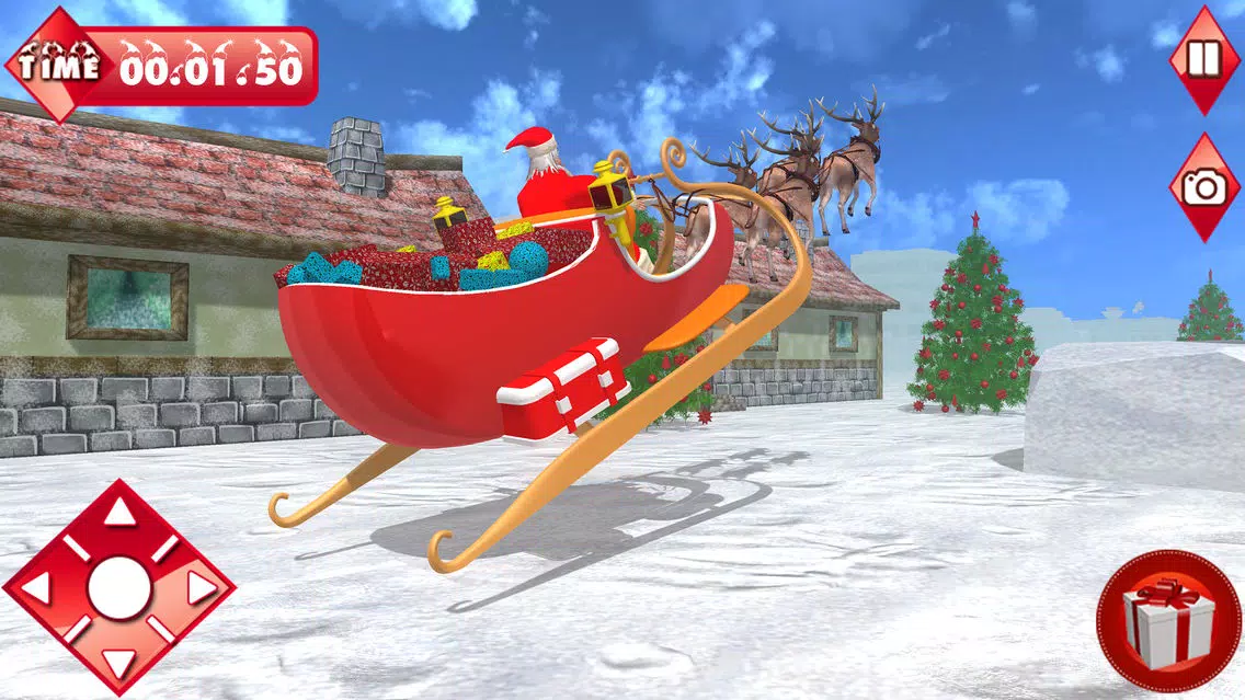 Santa Racing Snow Adventures স্ক্রিনশট