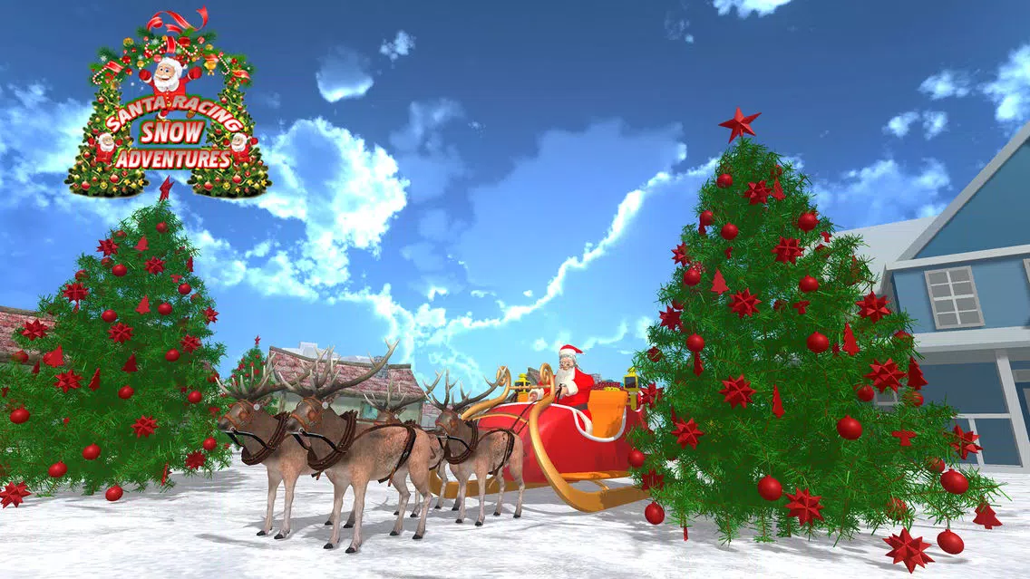Santa Racing Snow Adventures স্ক্রিনশট