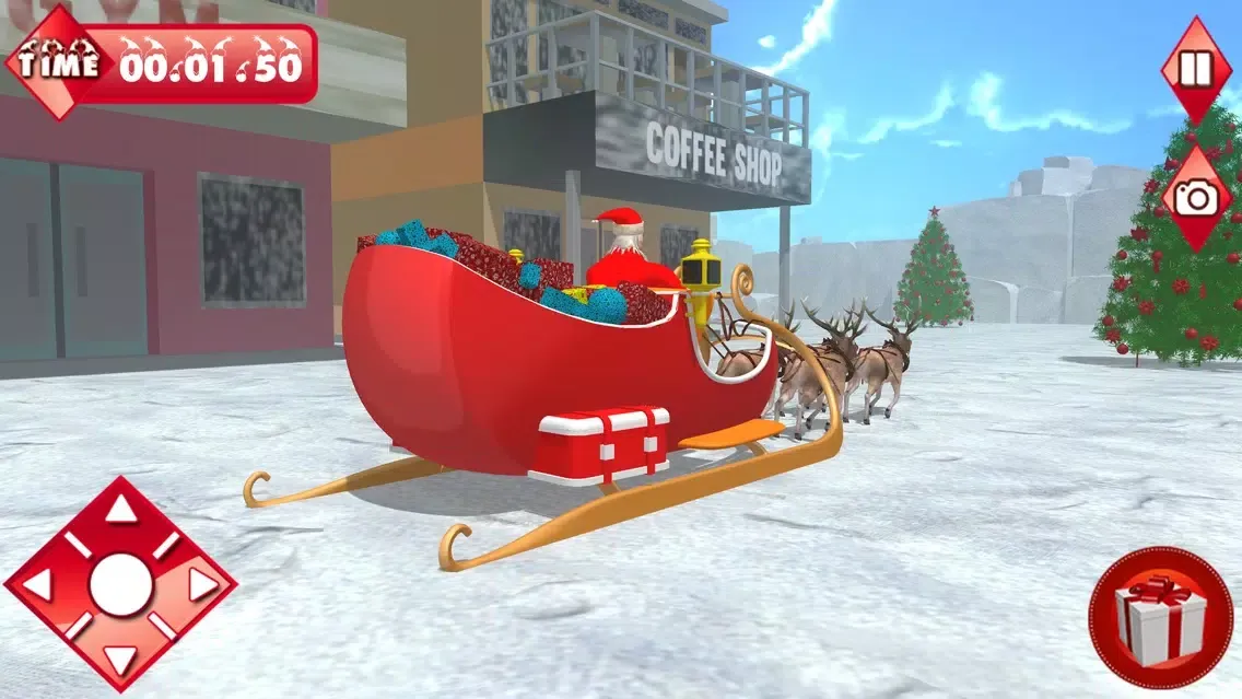 Santa Racing Snow Adventures スクリーンショット