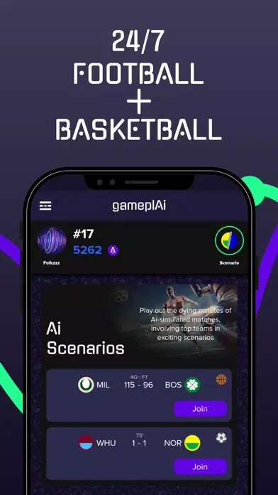 Gameplai: Sports Prediction Screenshots