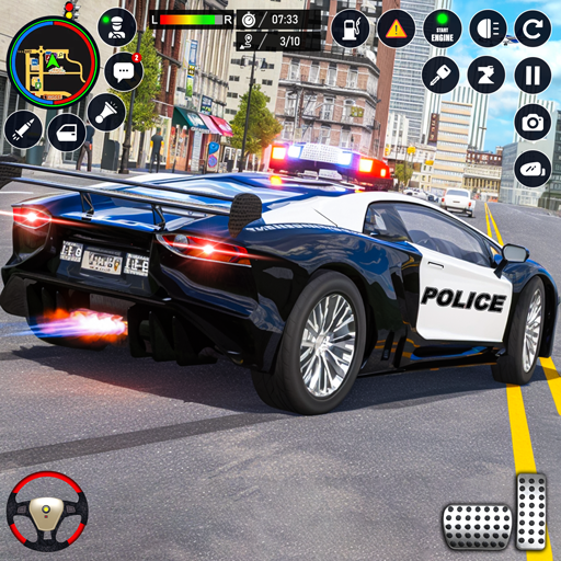 Police Car Chase Cop Car Game