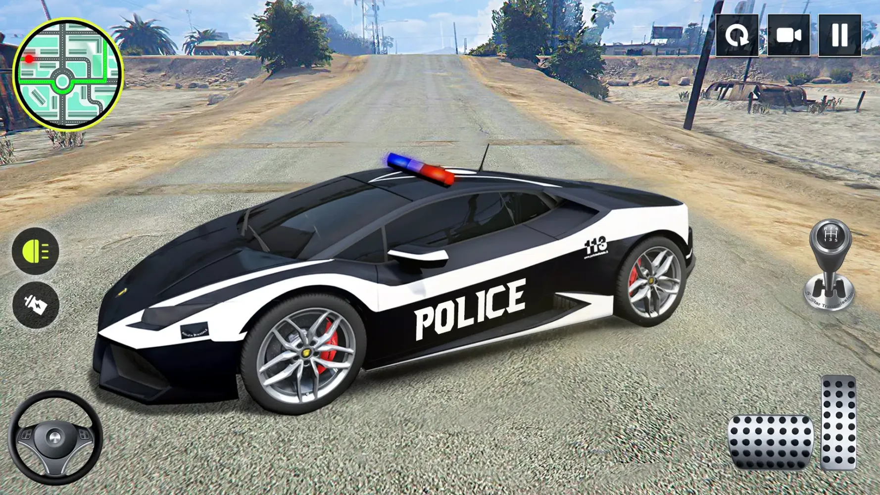 Police Car Chase Cop Car Game Screenshots