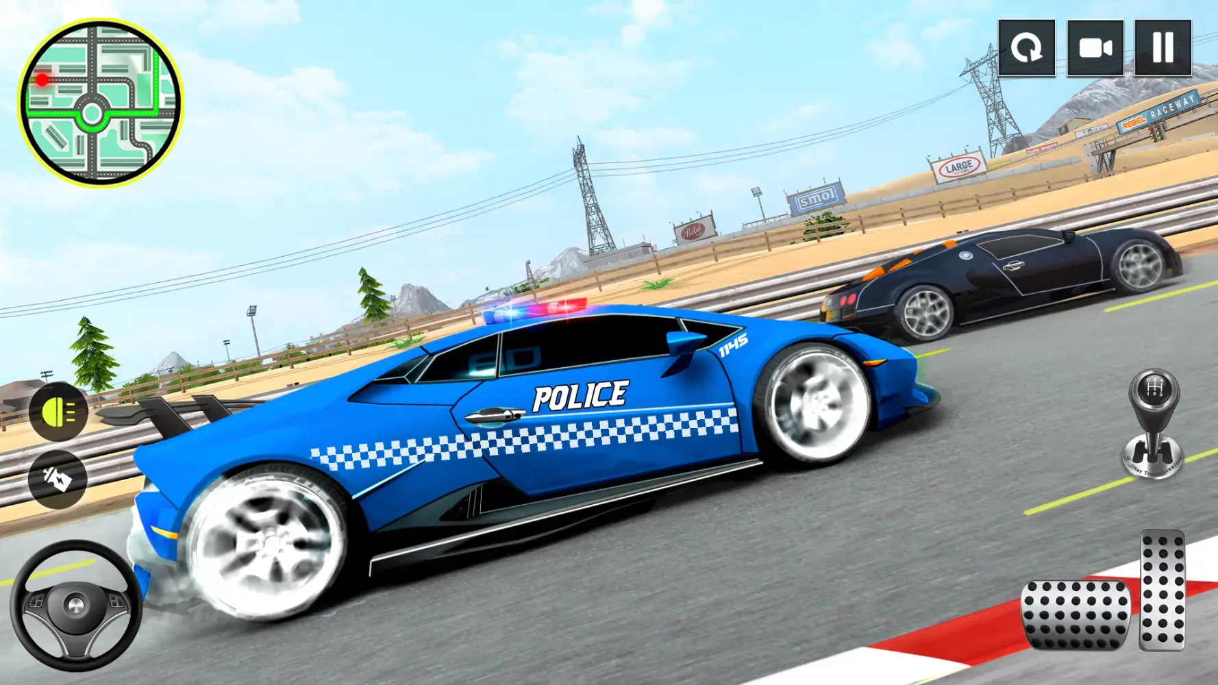 Police Car Chase Cop Car Game Screenshots