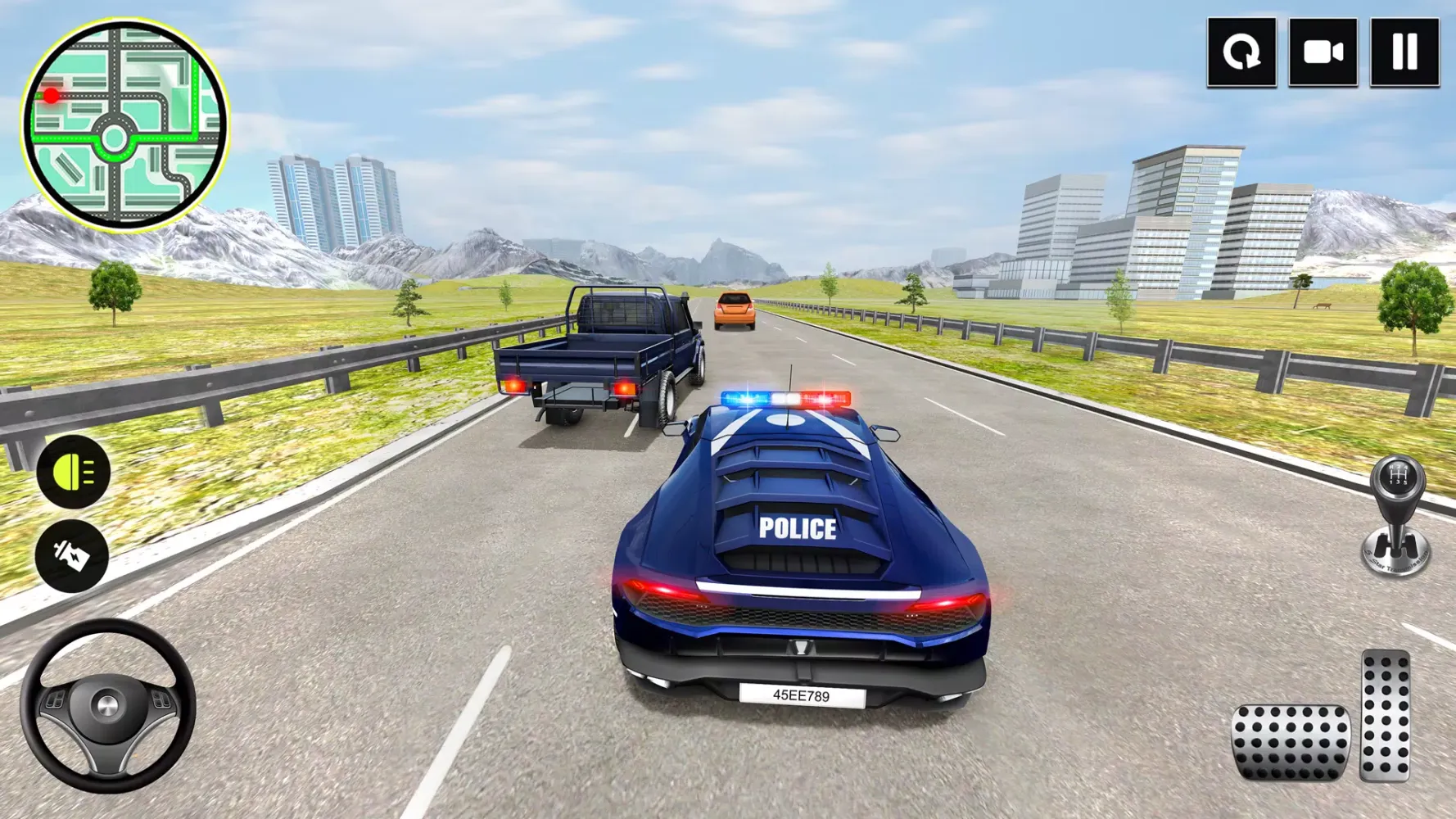 Police Car Chase Cop Car Game Screenshots