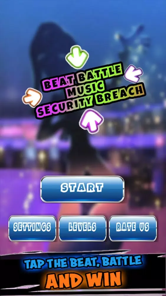 Capturas de tela do Beat Music of security breach