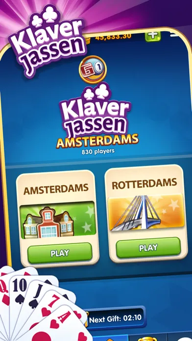 GamePoint Klaverjassen Screenshots