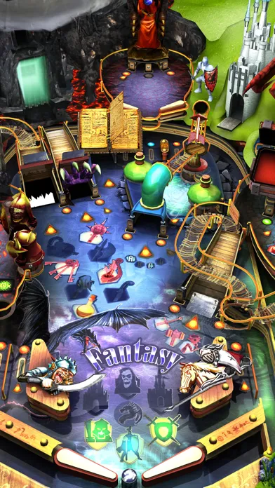 Captures d'écran de Fantasy Pinball HD: Battle of Two Kingdoms