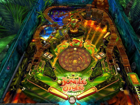 Tangkapan skrin Jungle Style Pinball iPad 