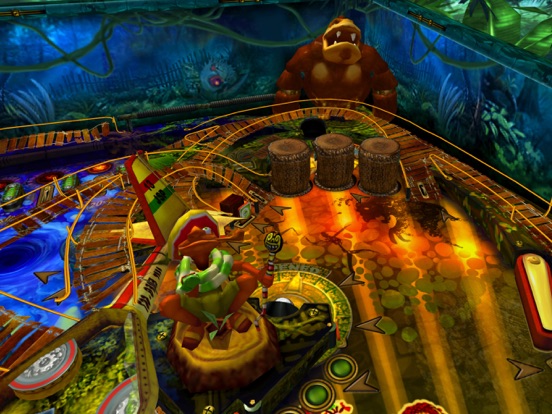 Tangkapan skrin Jungle Style Pinball iPad 