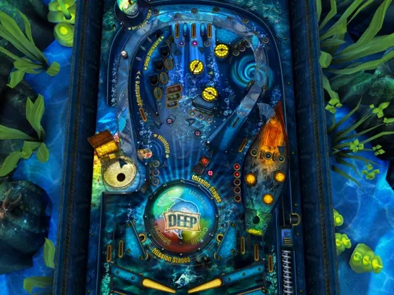 Zrzuty ekranu The Deep Pinball iPad 