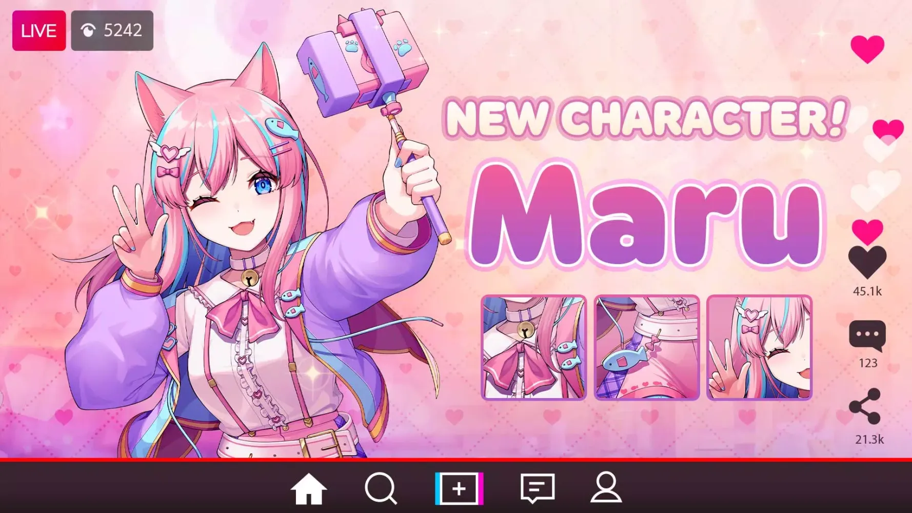 Merge Girls : Idle RPG Screenshots