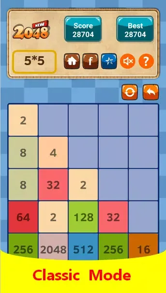 2048 puzzle Screenshots