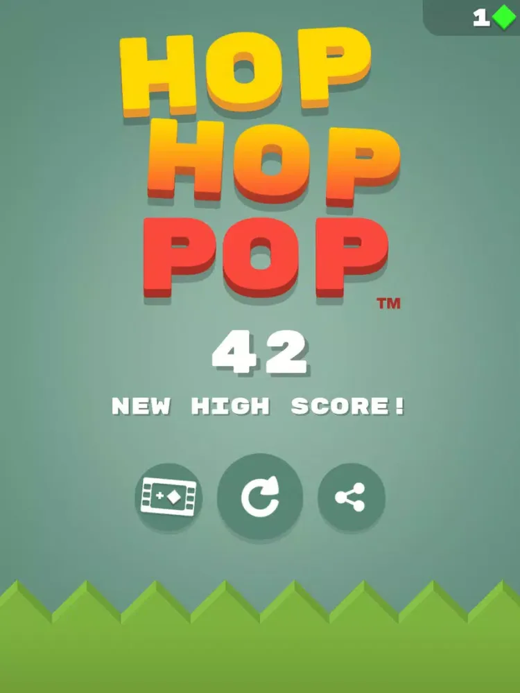 Tangkapan layar Hop Hop Pop iPad 