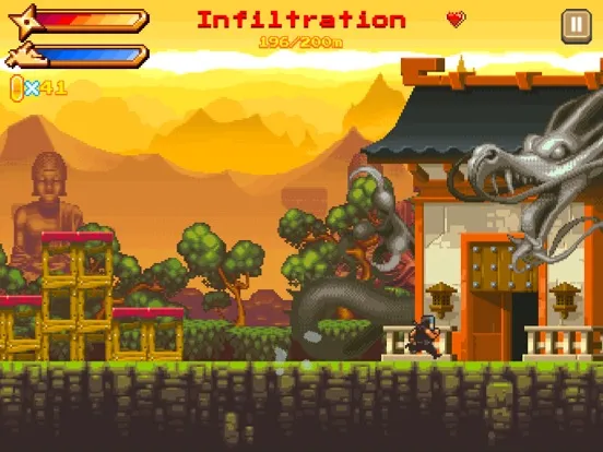 Capturas de tela do NinjAwesome iPad 