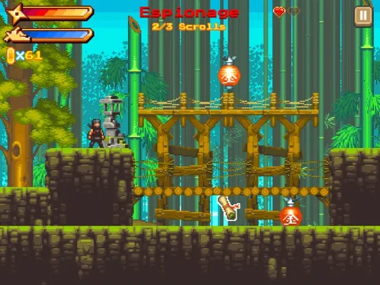 Capturas de tela do NinjAwesome iPad 