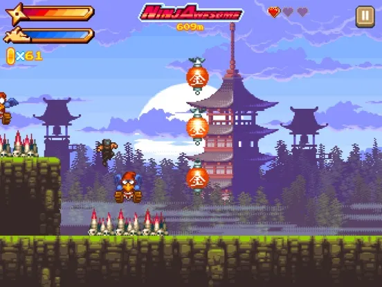 Capturas de tela do NinjAwesome iPad 