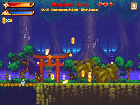 Capturas de tela do NinjAwesome iPad 