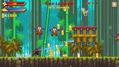 Capturas de tela do NinjAwesome