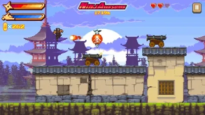 Capturas de tela do NinjAwesome
