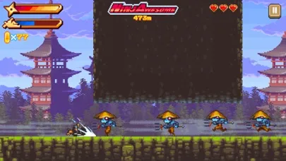 Capturas de tela do NinjAwesome