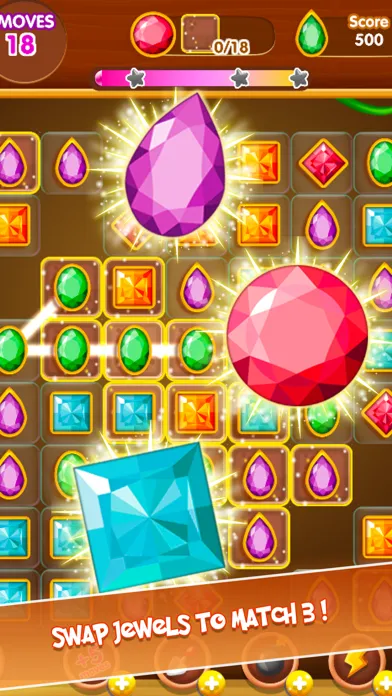 Capturas de pantalla de Jewel Gem Puzzle: Match 3 Game