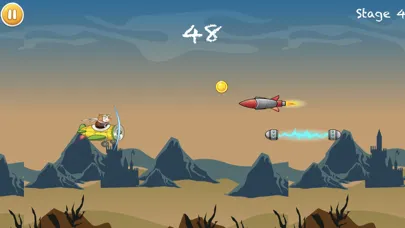 Hero Cat Flying - The Funny Jetpack Adventure Game应用截图